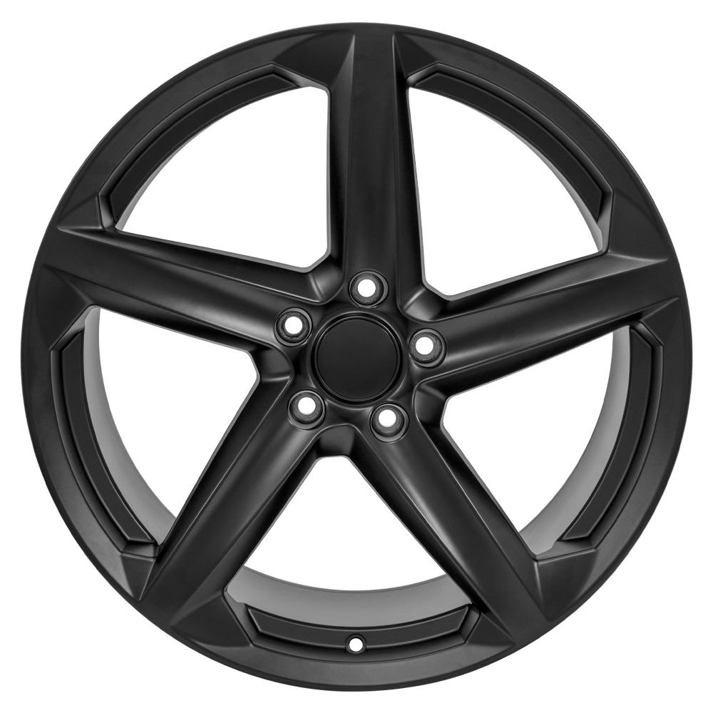 20" Replica Wheel fits Chevrolet C8 Corvette - CV02D Satin Black