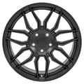 19" Replica CV03C fits Chevrolet C7 Corvette Satin Black