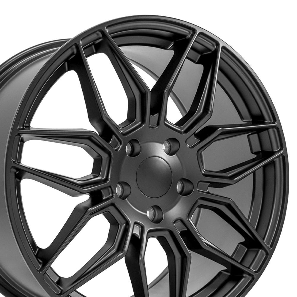 19" Replica CV03C fits Chevrolet C7 Corvette Satin Black