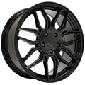 19" Replica CV03D fits Chevrolet C8 Corvette Gloss Black