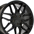 19" Replica CV03D fits Chevrolet C8 Corvette Gloss Black
