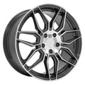 19" Replica Wheel fits Chevrolet C8 Corvette - CV03D Gunmetal Machined