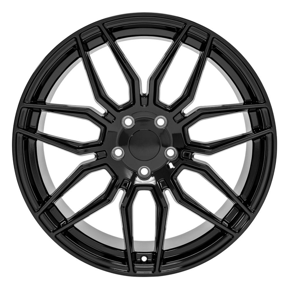 20" Replica CV03D fits Chevrolet C8 Corvette Gloss Black