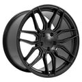 20" Replica Wheel fits Chevrolet C8 Corvette - CV03D Satin Black
