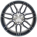 20" Replica Wheel fits Chevrolet C8 Corvette - CV03D Gunmetal Machined