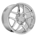 17" Replica CV04 fits Chevrolet Corvette C5 Z06 Chrome