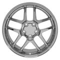 18" Replica CV04 fits Chevrolet Corvette C5 Z06 Chrome