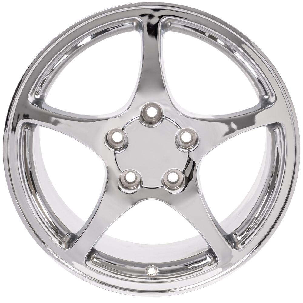 18" Replica CV05 fits Chevrolet Corvette C5 Chrome