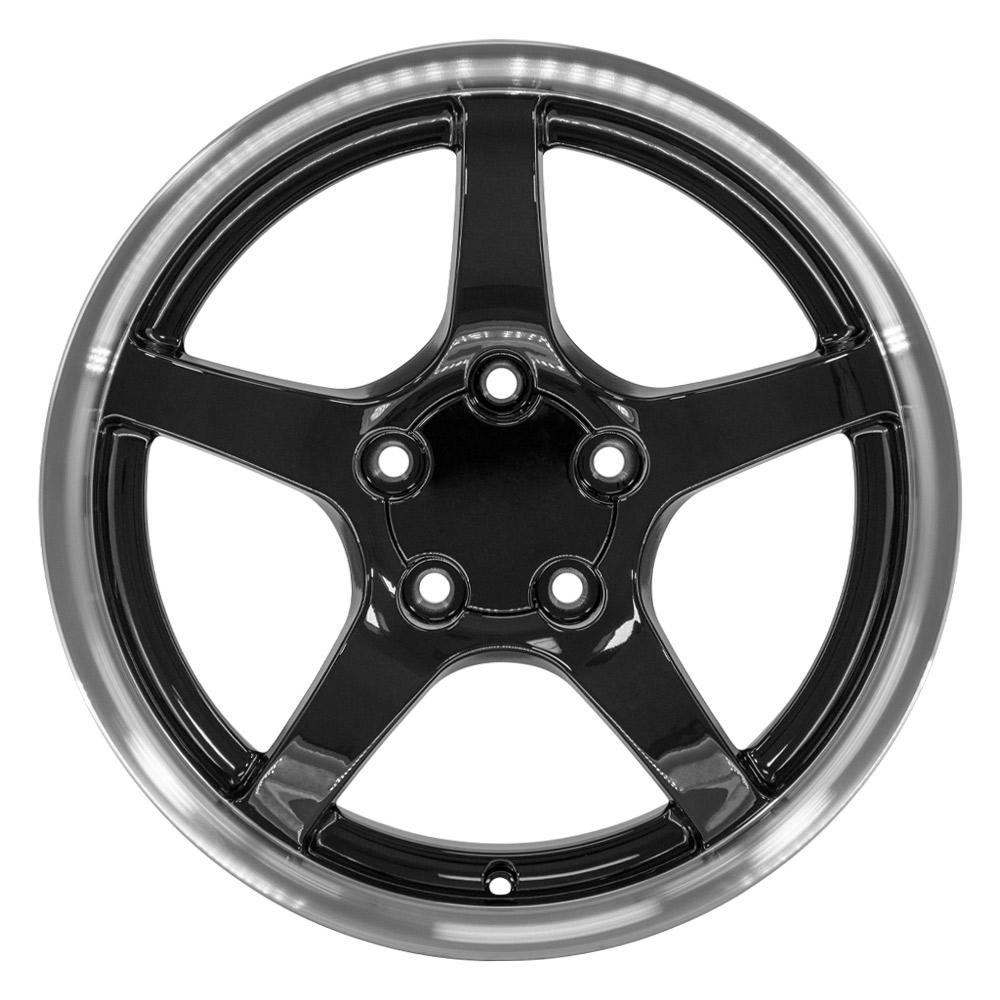 17" Replica CV05 fits Chevrolet Corvette C5 Black