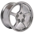 18" Replica CV05 fits Chevrolet Corvette C5 Deep Dish Chrome