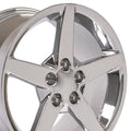 19" Replica CV06 fits Chevrolet Corvette C6 Chrome