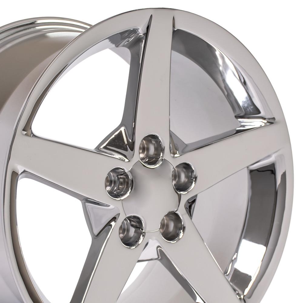 19" Replica CV06 fits Chevrolet Corvette C6 Chrome