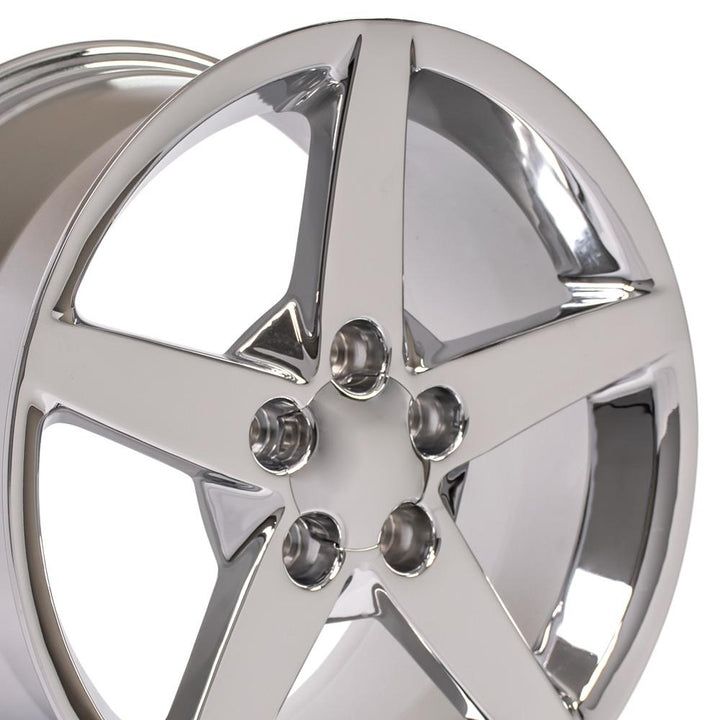 19" Replica CV06 fits Chevrolet Corvette C6 Chrome