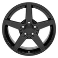 18" Replica CV06 fits Chevrolet Corvette C6 Black