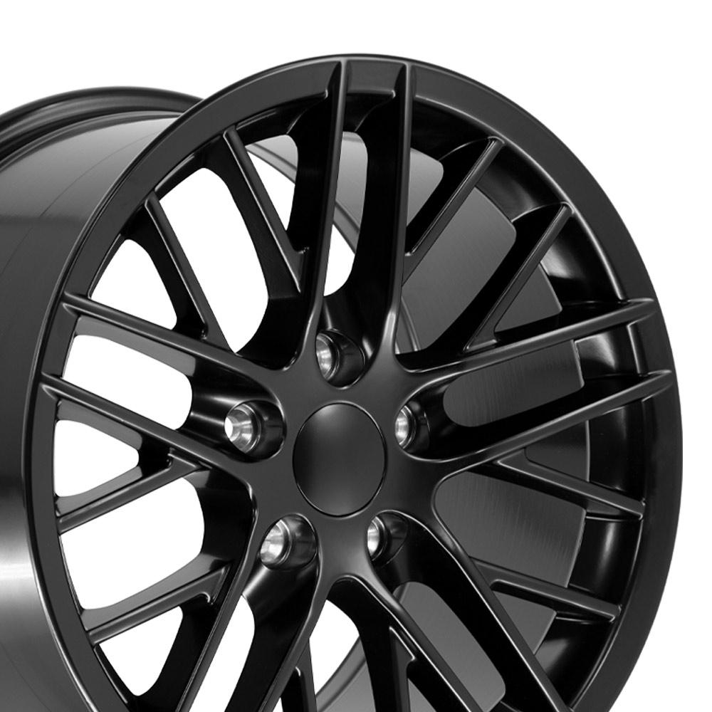 CV08 17x9.5 Satin Black WHEELS