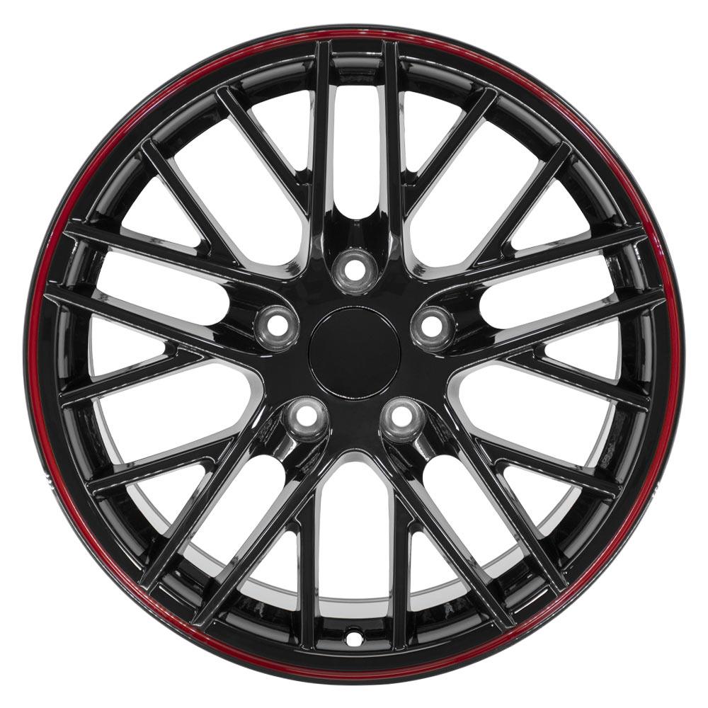 17" Replica CV08A fits Chevrolet Corvette C6 ZR1 Redline