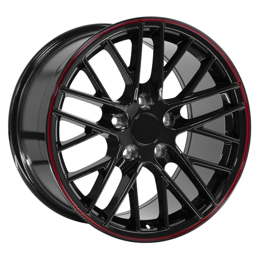 17" Replica CV08A fits Chevrolet Corvette C6 ZR1 Redline