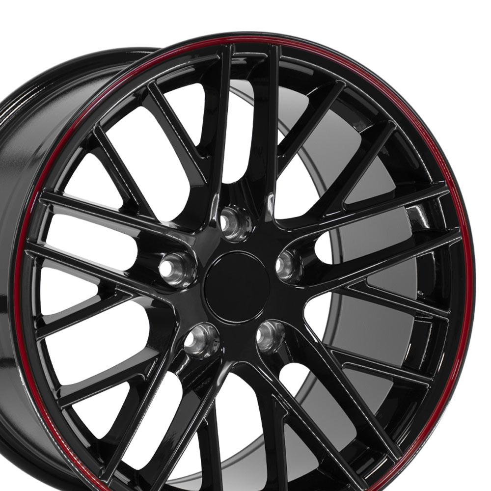 17" Replica CV08A fits Chevrolet Corvette C6 ZR1 Redline