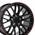 17" Replica CV08A fits Chevrolet Corvette C6 ZR1 Redline