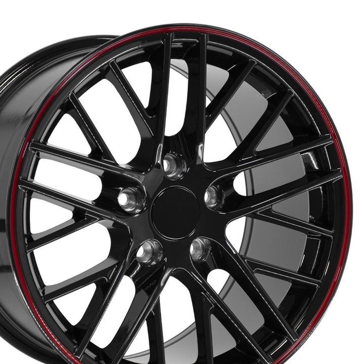 17" Replica CV08A fits Chevrolet Corvette C6 ZR1 Redline