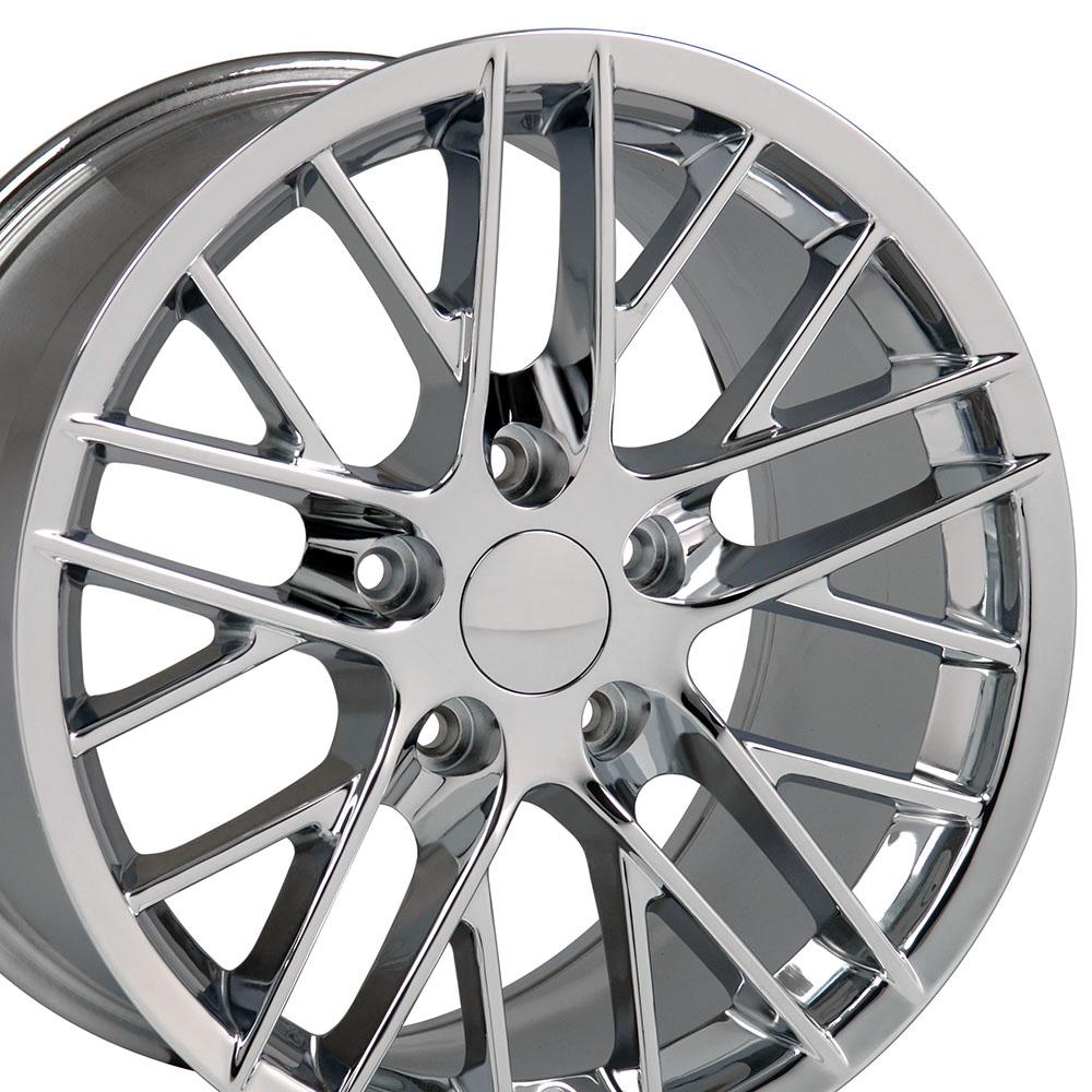 17" Replica CV08A fits Chevrolet Corvette C6 ZR1 Chrome