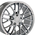 17" Replica CV08A fits Chevrolet Corvette C6 ZR1 Chrome