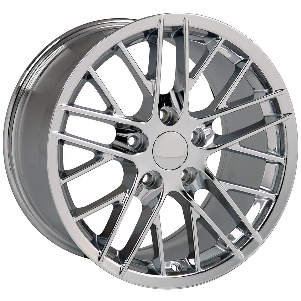 17" Replica CV08A fits Chevrolet Corvette C6 ZR1 Chrome