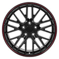 18" Replica CV08A fits Chevrolet Corvette C6 ZR1 Redline