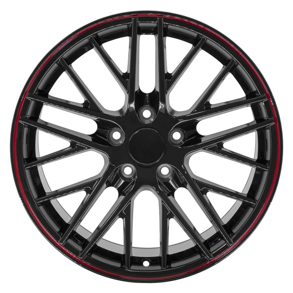 18" Replica CV08A fits Chevrolet Corvette C6 ZR1 Redline