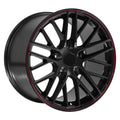 18" Replica CV08A fits Chevrolet Corvette C6 ZR1 Redline