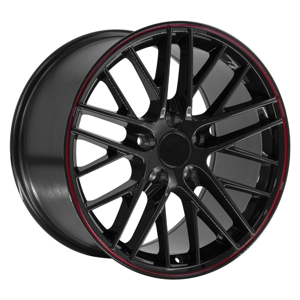 18" Replica CV08A fits Chevrolet Corvette C6 ZR1 Redline