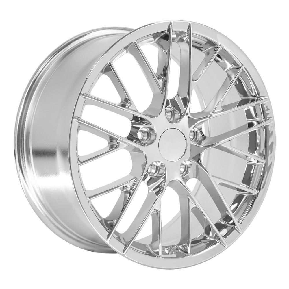 18" Replica CV08B fits Chevrolet Corvette C6 ZR1 Chrome