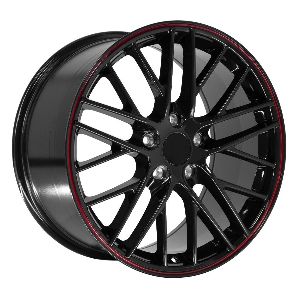 19" Replica CV08B fits Chevrolet Corvette C6 ZR1 Redline