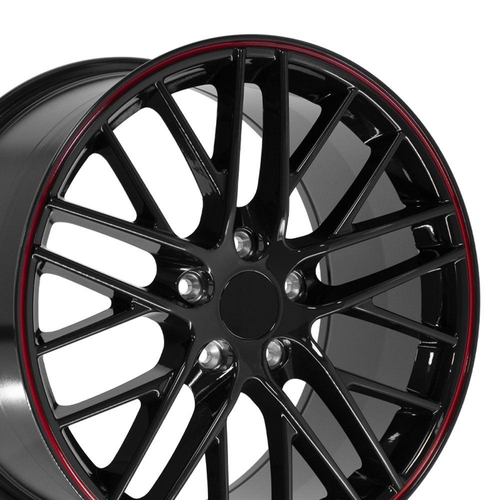 19" Replica CV08B fits Chevrolet Corvette C6 ZR1 Redline