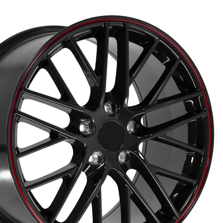 19" Replica CV08B fits Chevrolet Corvette C6 ZR1 Redline