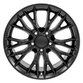 17" Replica CV22 fits Chevrolet Corvette C7 Z06 Black
