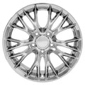 17" Replica CV22 fits Chevrolet Corvette C7 Z06 Chrome