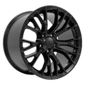 18" Replica CV22 fits Chevrolet Corvette C7 Z06 Black