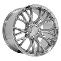18" Replica CV22 fits Chevrolet Corvette C7 Z06 Chrome