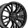 18" Replica CV22 fits Chevrolet Corvette C7 Z06 Black