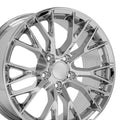 18" Replica CV22 fits Chevrolet Corvette C7 Z06 Chrome