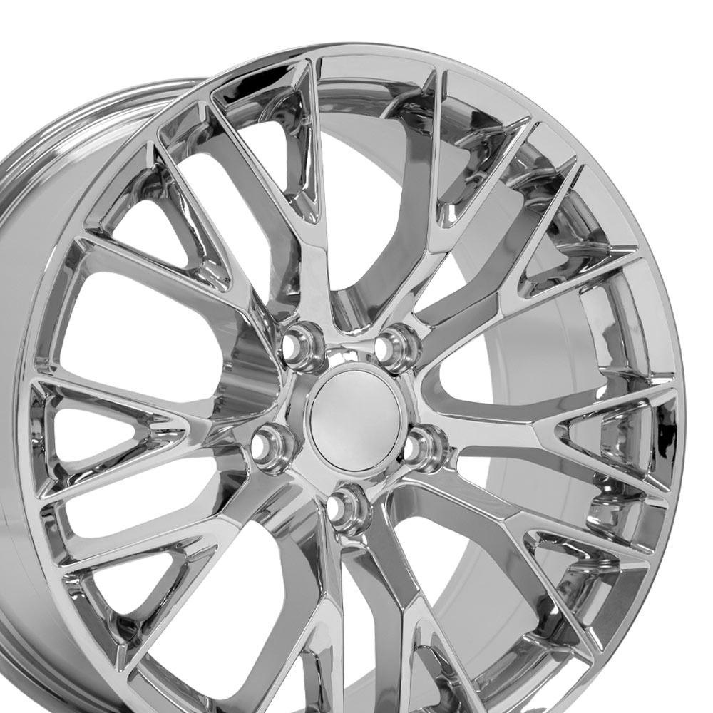 18" Replica CV22 fits Chevrolet Corvette C7 Z06 Chrome