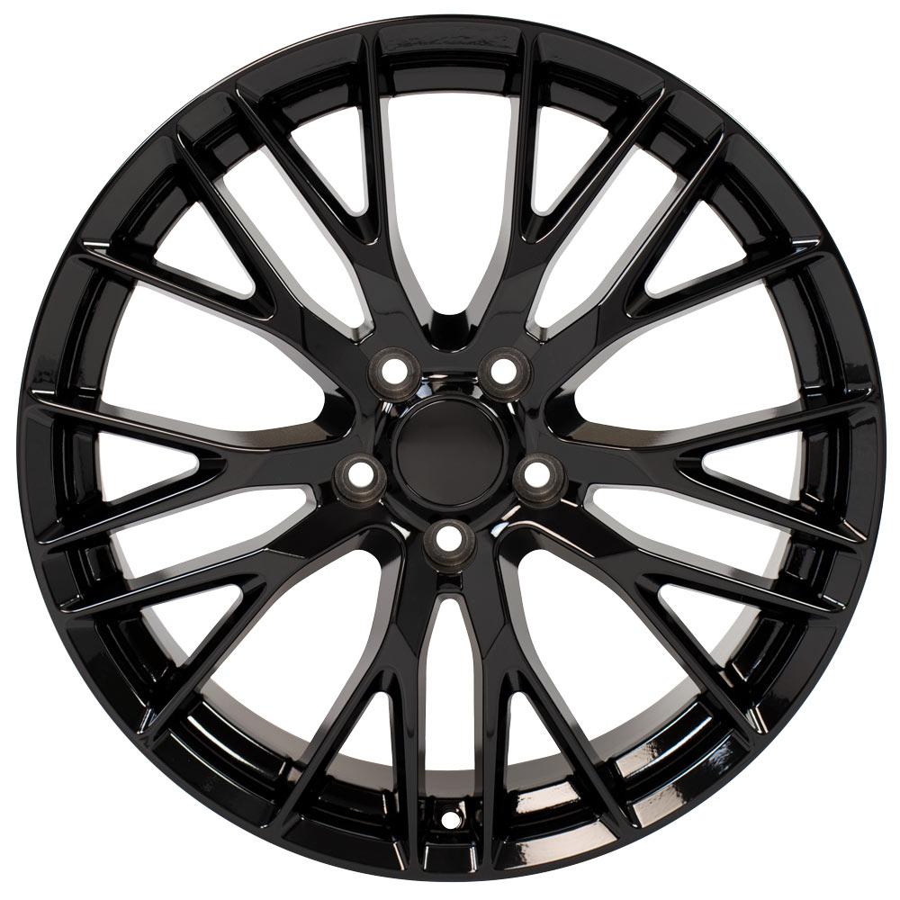 20" Replica CV22 fits Chevrolet Corvette C7 Z06 Black