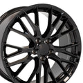 20" Replica CV22 fits Chevrolet Corvette C7 Z06 Black