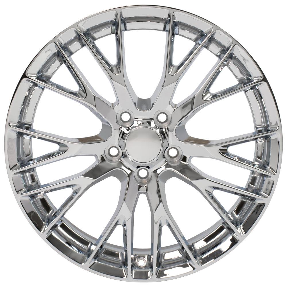 20" Replica CV22 fits Chevrolet Corvette C7 Z06 Chrome