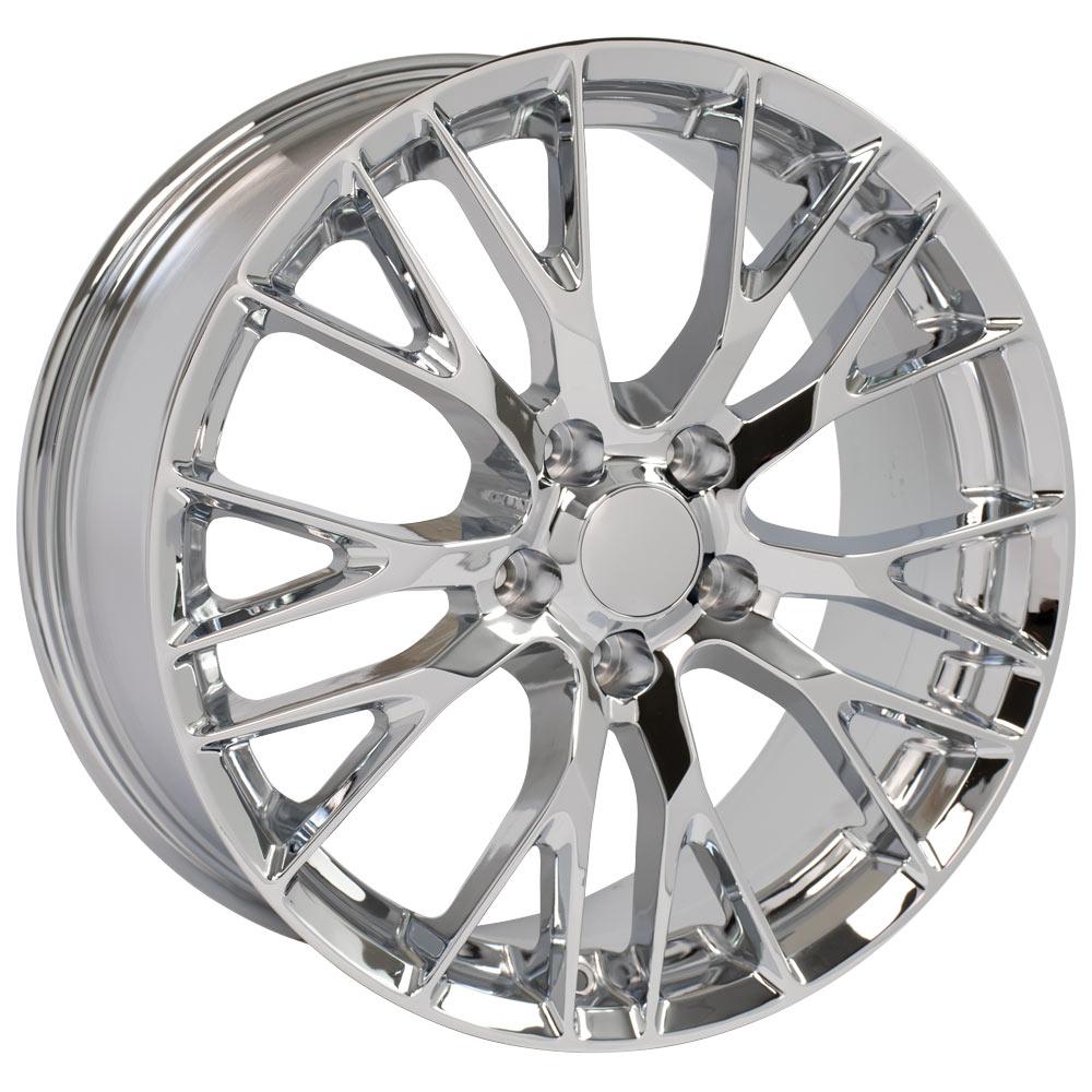 20" Replica CV22 fits Chevrolet Corvette C7 Z06 Chrome