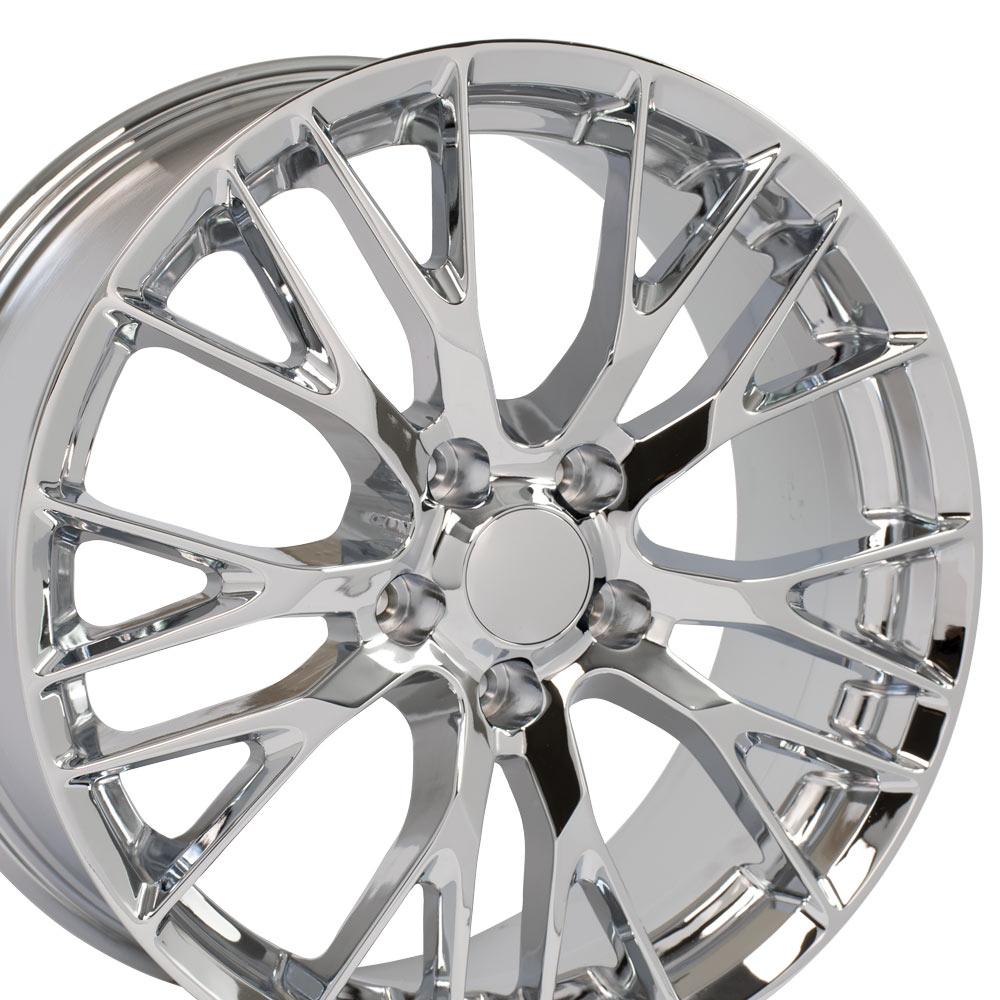 20" Replica CV22 fits Chevrolet Corvette C7 Z06 Chrome