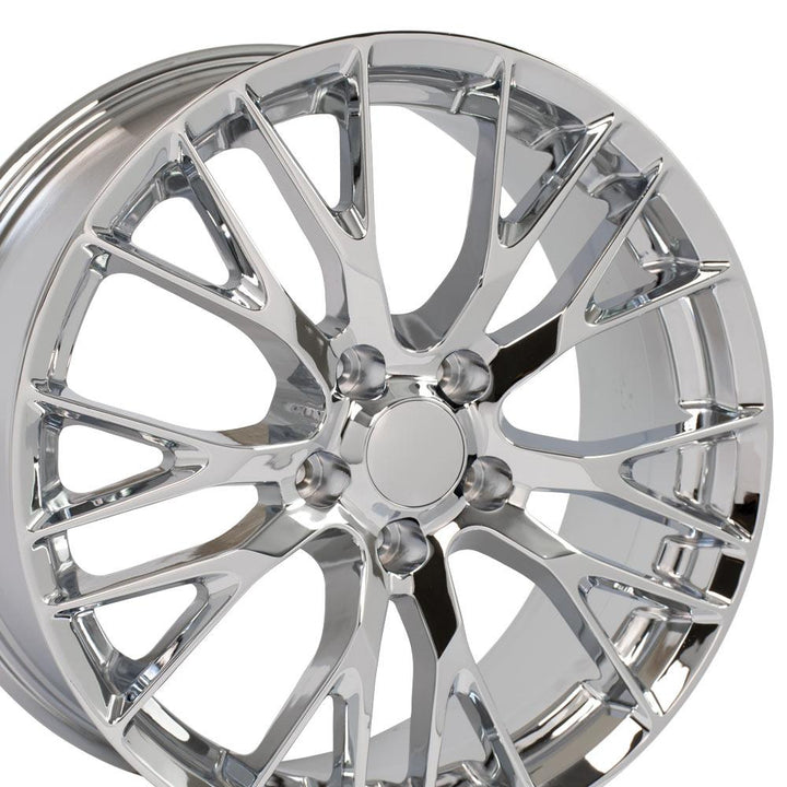 20" Replica CV22 fits Chevrolet Corvette C7 Z06 Chrome