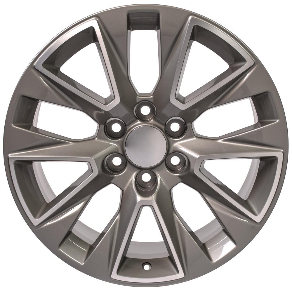 20" Replica CV26 fits Chevrolet Silverado LTZ Machined