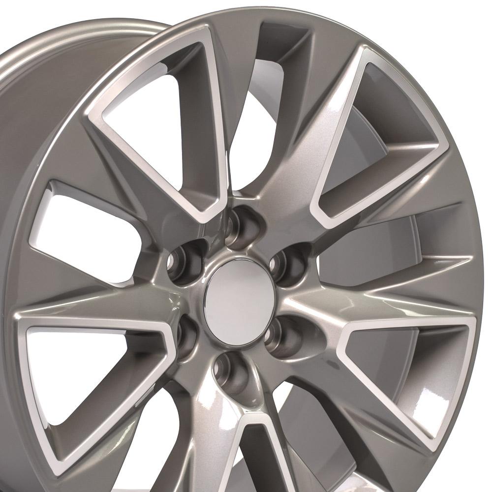 CV26 20x9 Silver Machined WHEELS